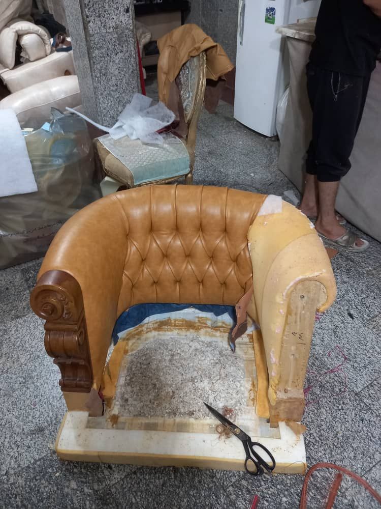 رویه کوبی مبل راحتی